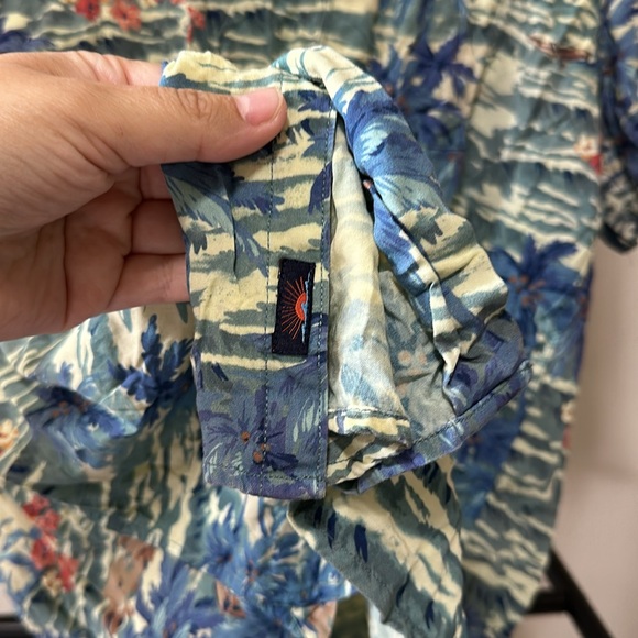 Faherty Kona Camp Button Down Hawaiian Shirt XL - Picture 3 of 6